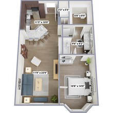Boonville XL 1209 floor plan